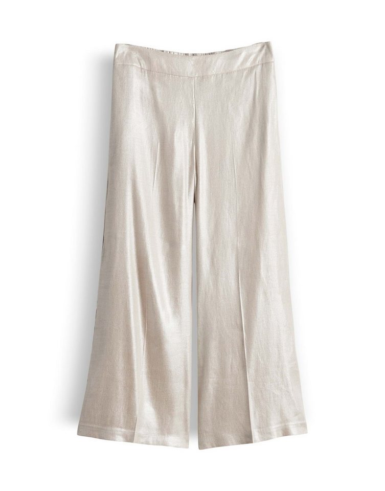 someday Stoffhose natur,Casual,Leinen,Unifarben,Gerade – Bild 2 von 5