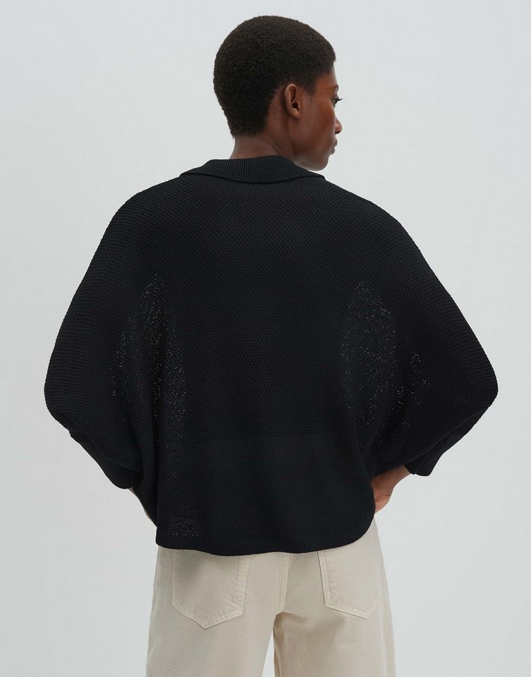 someday Strickpullover Telanora aus Viskose-Strick Oversized Silhouette mit Polokragen, lässig – Bild 3 von 5
