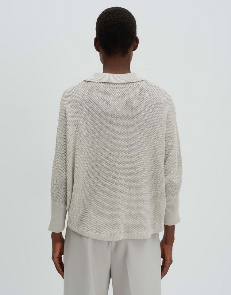 someday Strickpullover Telanora aus Viskose-Strick Oversized Silhouette mit Polokragen, lässig – Bild 3 von 5