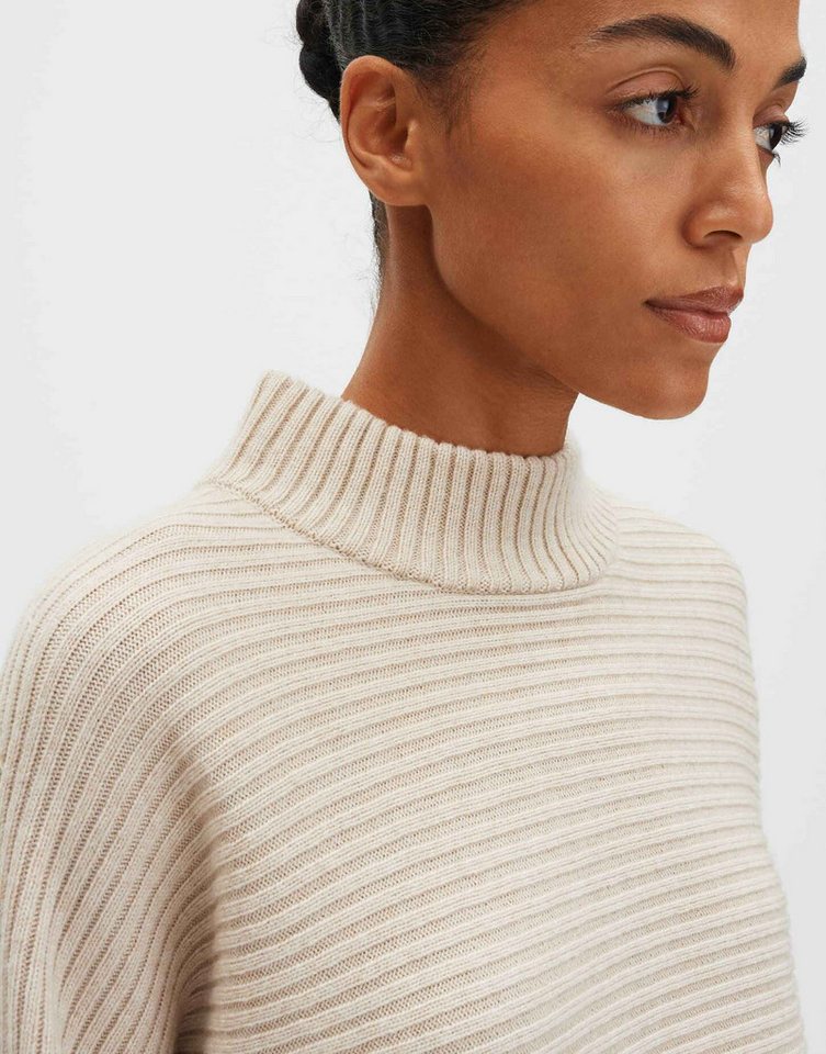 someday Strickpullover TIALDA Regular mit Rippstruktur lockere Passform, ovaler Schnitt, Rippstruktur, formstabil – Bild 4 von 5