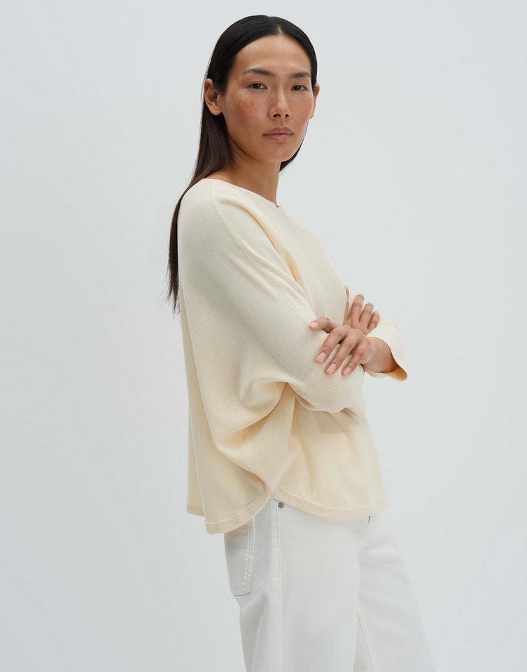 someday Strickpullover Tiraja ease im Cape-Style Cape-Style mit U-Boot-Ausschnitt, cosy Komfort – Bild 5 von 5