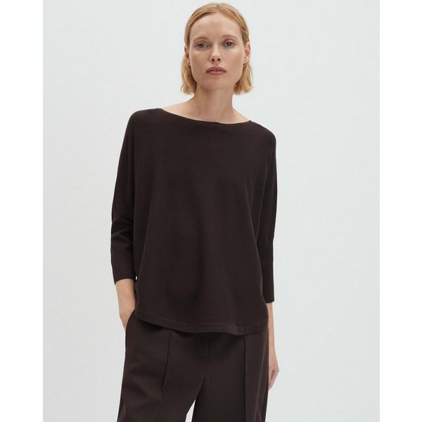 someday Strickpullover TIRAJA Oversized im Cape Stil oversized Passform, ovaler Schnitt, weich fließender Fall