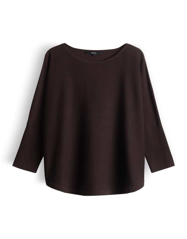 someday Strickpullover TIRAJA Oversized im Cape Stil oversized Passform, ovaler Schnitt, weich fließender Fall – Bild 2 von 5