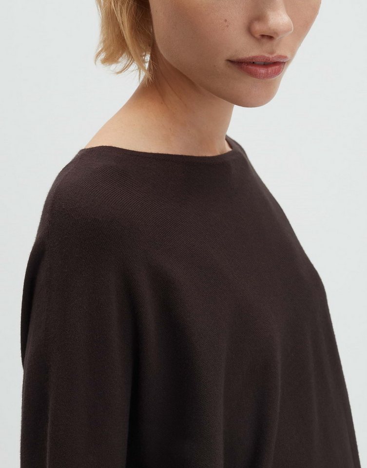 someday Strickpullover TIRAJA Oversized im Cape Stil oversized Passform, ovaler Schnitt, weich fließender Fall – Bild 4 von 5
