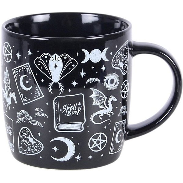 Something Different Tasse Spellbound Secrets Mystische Gothic Keramiktasse 370 ml Witch