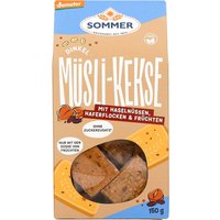 SOMMER Bio-Müsli-Keks aus Dinkel mit Haselnüssen, 150 g