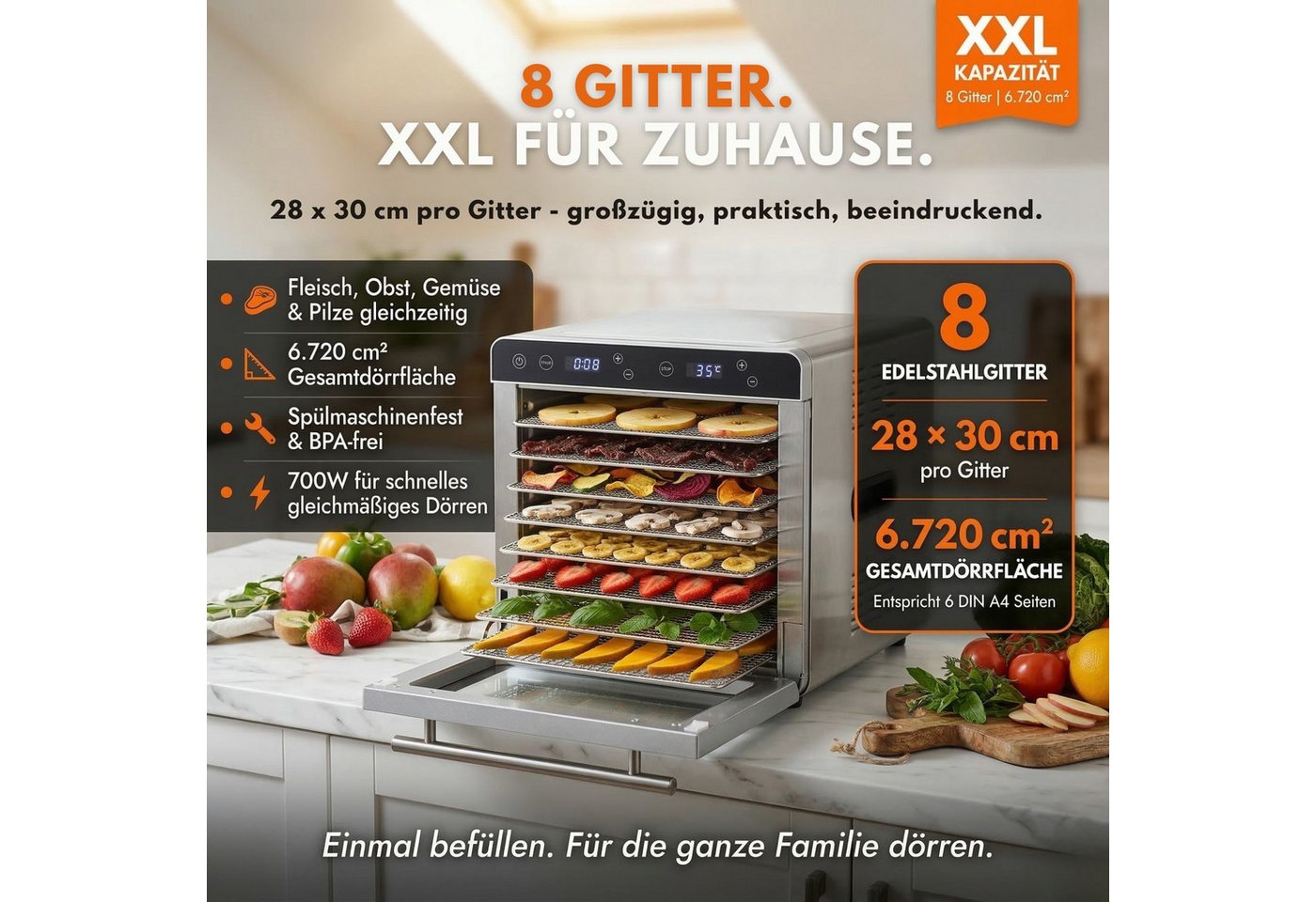 Sommertal Dörrautomat 700 W – Bild 2 von 5