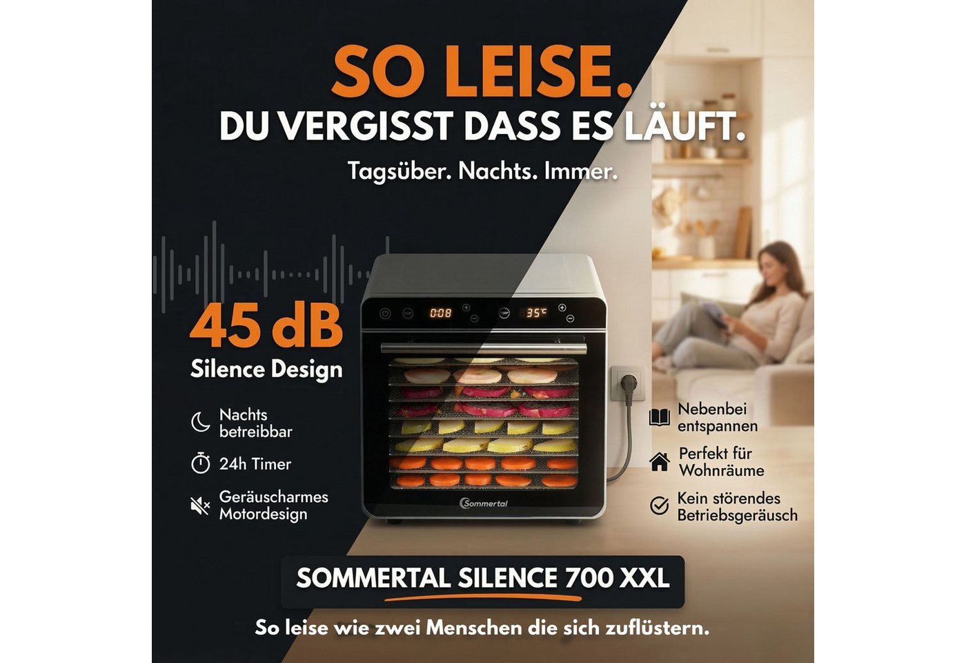 Sommertal Dörrautomat 700 W – Bild 4 von 5