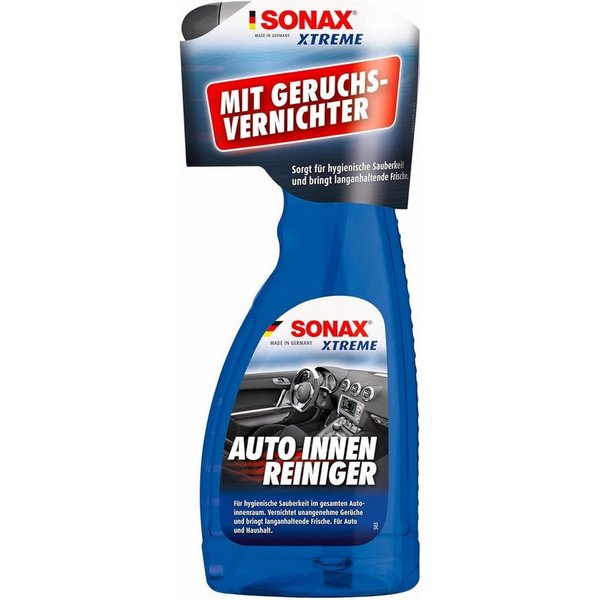 Sonax SONAX Xtreme Innenreinger Set - Mikrofasertuch - Pinsel Auto-Reinigungsmittel (Set, [3-St. Auto Aufbereitungsset für den Innenraum KFZ Innenreinigungsset 
