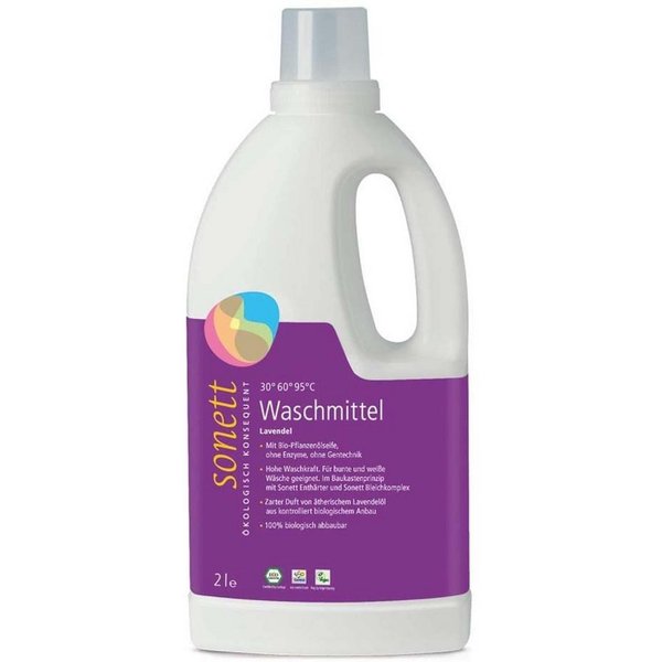 Sonett Flüssigwaschmittel 'Lavendel', 2 l