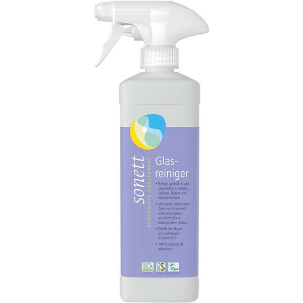 Sonett Glasreiniger mit Sprühkopf, 0,5 l