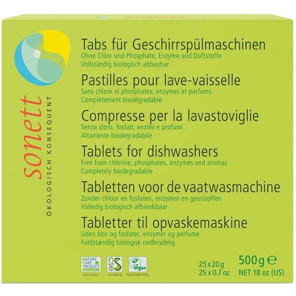 Sonett Spülmaschinen-Tabs, 25 Stk.