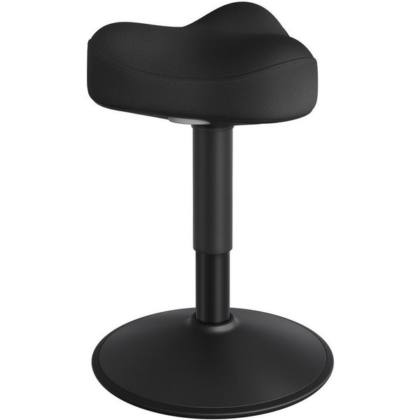 SONGMICS Arbeitshocker Stehhocker, Anti-Rutsch, für Büro und Homeoffice, höhenverstellbar 48-65,5 cm, drehbarer Sattelsitz, aktive Sitzhaltung