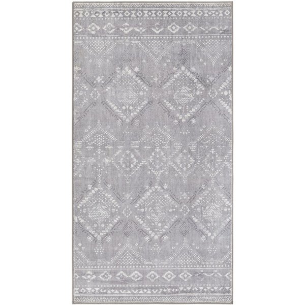 SONGMICS HOME Designteppich Wohnzimmerteppich, für Wohnzimmer, Schlafzimmer, maschinenwaschbar, Höhe: 10 mm, 80 x 150 cm, Rutschfester Teppich, flauschig, Dekor