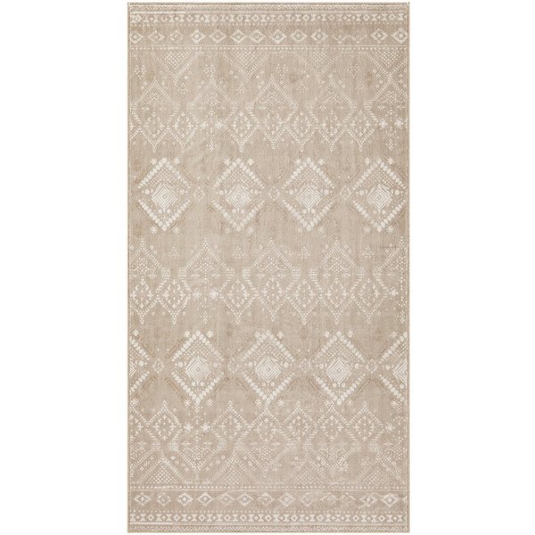 SONGMICS HOME Designteppich Wohnzimmerteppich, für Wohnzimmer, Schlafzimmer, maschinenwaschbar, Höhe: 10 mm, 80 x 150 cm, Rutschfester Teppich, flauschig, Dekor