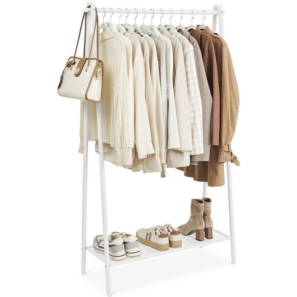 SONGMICS Kleiderständer Garderobenständer, 33,5 x 92,5 x 153 cm, für Schlafzimmer, Ankleidezimmer, Kleiderstange
