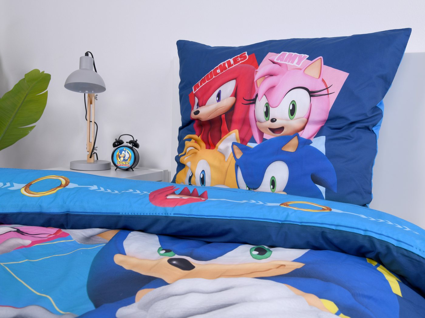 Sonic SEGA Bettwäsche Sonic, Renforcé, 2 teilig, Wendebettwäsche – Bild 4 von 5