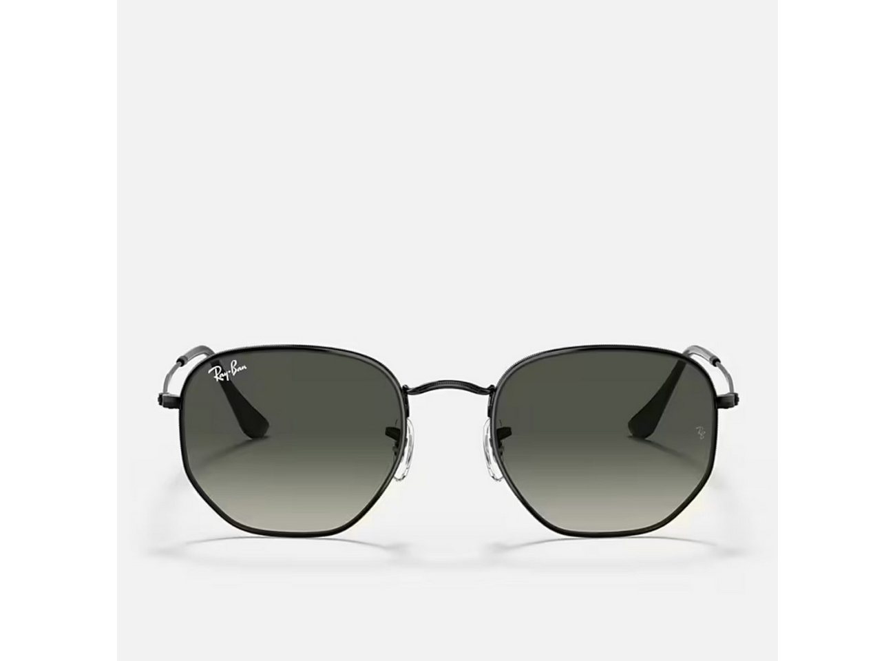 Ray-Ban Sonnenbrille Ray-Ban Hexagonal Black Grey Gradient – Bild 2 von 5