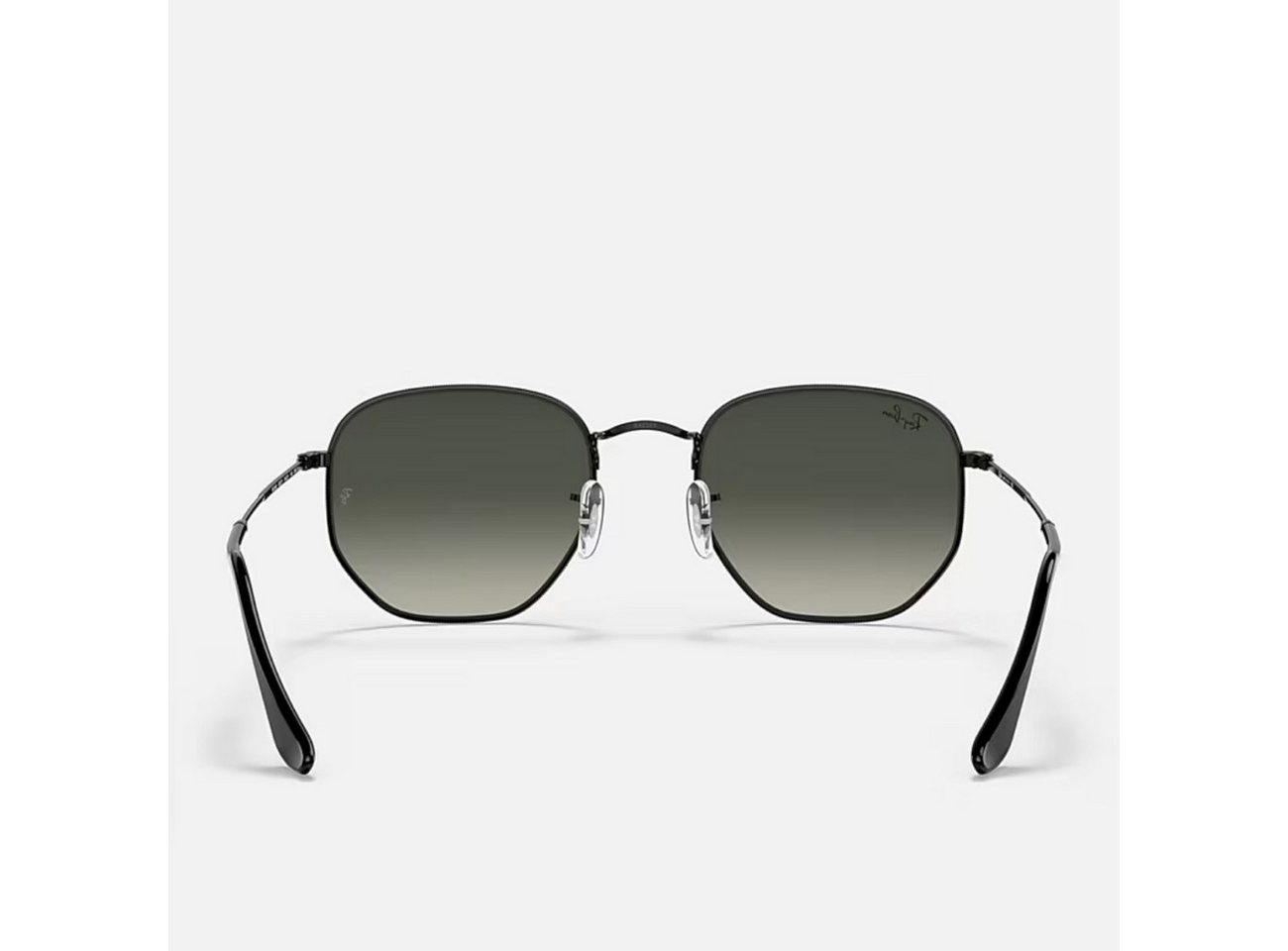 Ray-Ban Sonnenbrille Ray-Ban Hexagonal Black Grey Gradient – Bild 4 von 5