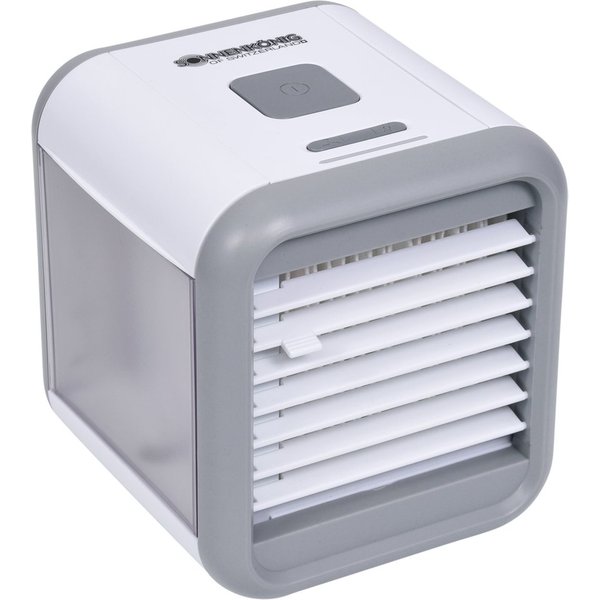 Sonnenkönig Tischventilator Fresh Cube, Filter aus künstlichem Hirschleder, 0.4L Tank, laufruhig, einfache Bedienung, 3 Ventilationsstufen