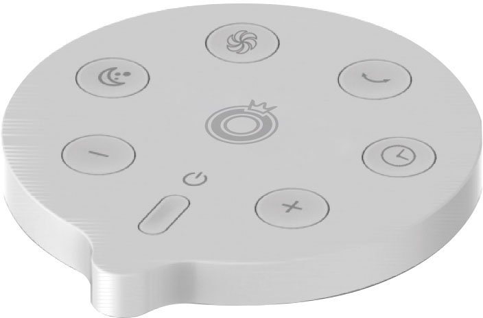 Sonnenkönig Turmventilator Noblade 2.0, Leistung 26W, starker Air Modus, Touch-Funktion, 8h Timer, Schlafmodus, Fernbedienung, 9 Ventilationsstufen – Bild 4 von 5
