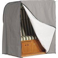 Strandkorb Schutzhülle grau 135 cm