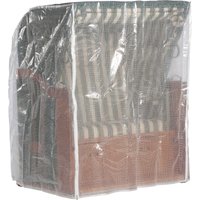 Strandkorb Schutzhülle transparent 130 cm