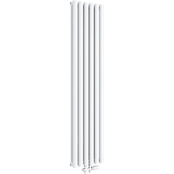 SONNI Heizkörper Warmwasser mit Multiblock, 1600x354mm / 1800x354mm, Doppellagig