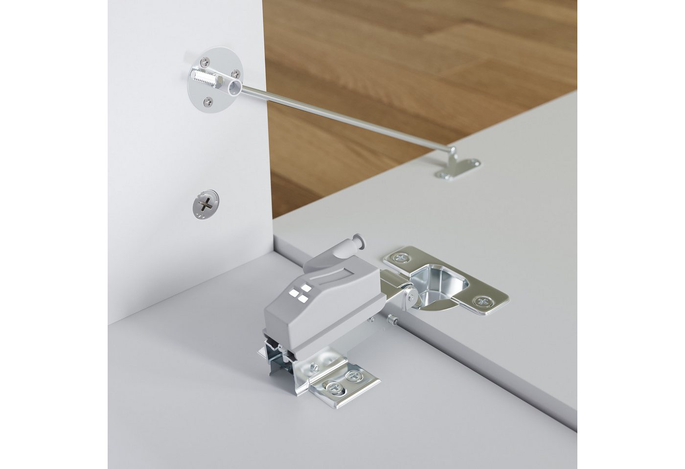 SONNI Lowboard Lowboard 200cm TV-Schrank hängend oder stehend Fernsehertisch, TV-Schränke, fernseher schrank für wohnzimmer – Bild 5 von 5