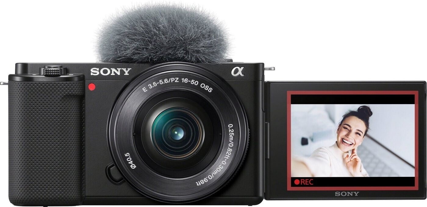 Sony Alpha ZV-E10 25,0 MP Spiegellose Systemkamera Vlog-Kamera Schwarz 16-50mm