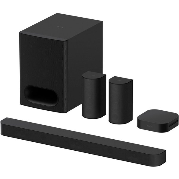 Sony BRAVIA Theatre System 6 Soundbar 5.1 (Bluetooth, 1000 W, Rear & Sub, Atmos, DTS:X, AI Zoom 3, DSEE, Party-Modus, HT-S60)