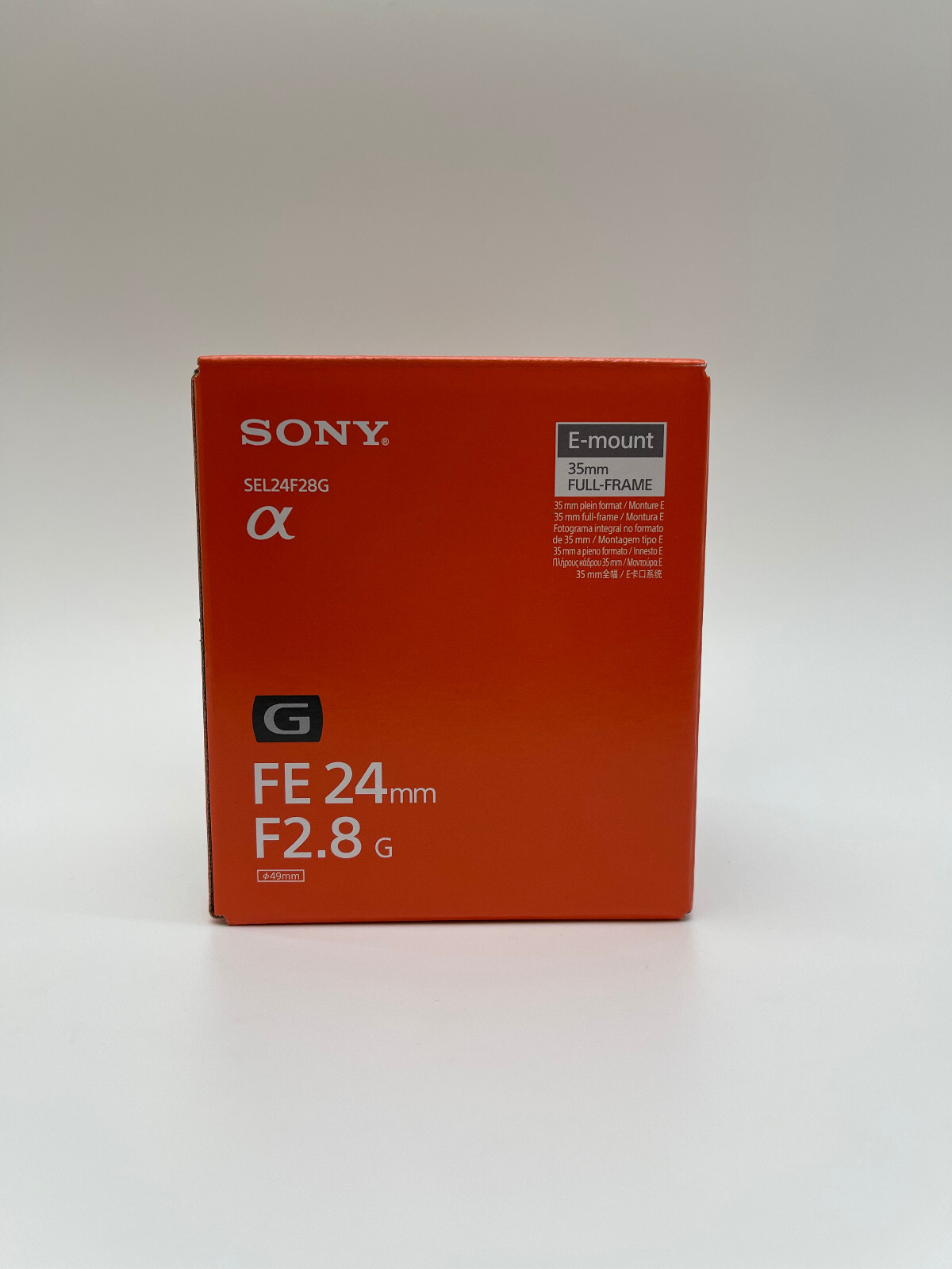 Sony FE 24mm 1:2,8 G SEL-24F28G, Vollformat, G - Premium G