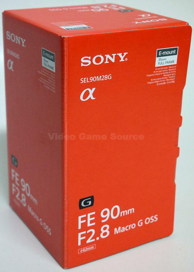 Sony FE 90mm F2.8 Macro G OSS E-Mount Objektiv