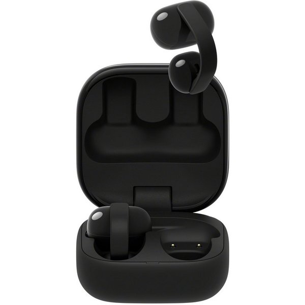 Sony LinkBuds Clip WF-LC900 Open-Ear-Kopfhörer (Rauschunterdrückung, True Wireless, integrierte Steuerung für Anrufe und Musik, Bluetooth, Open Ear Clip On Desi