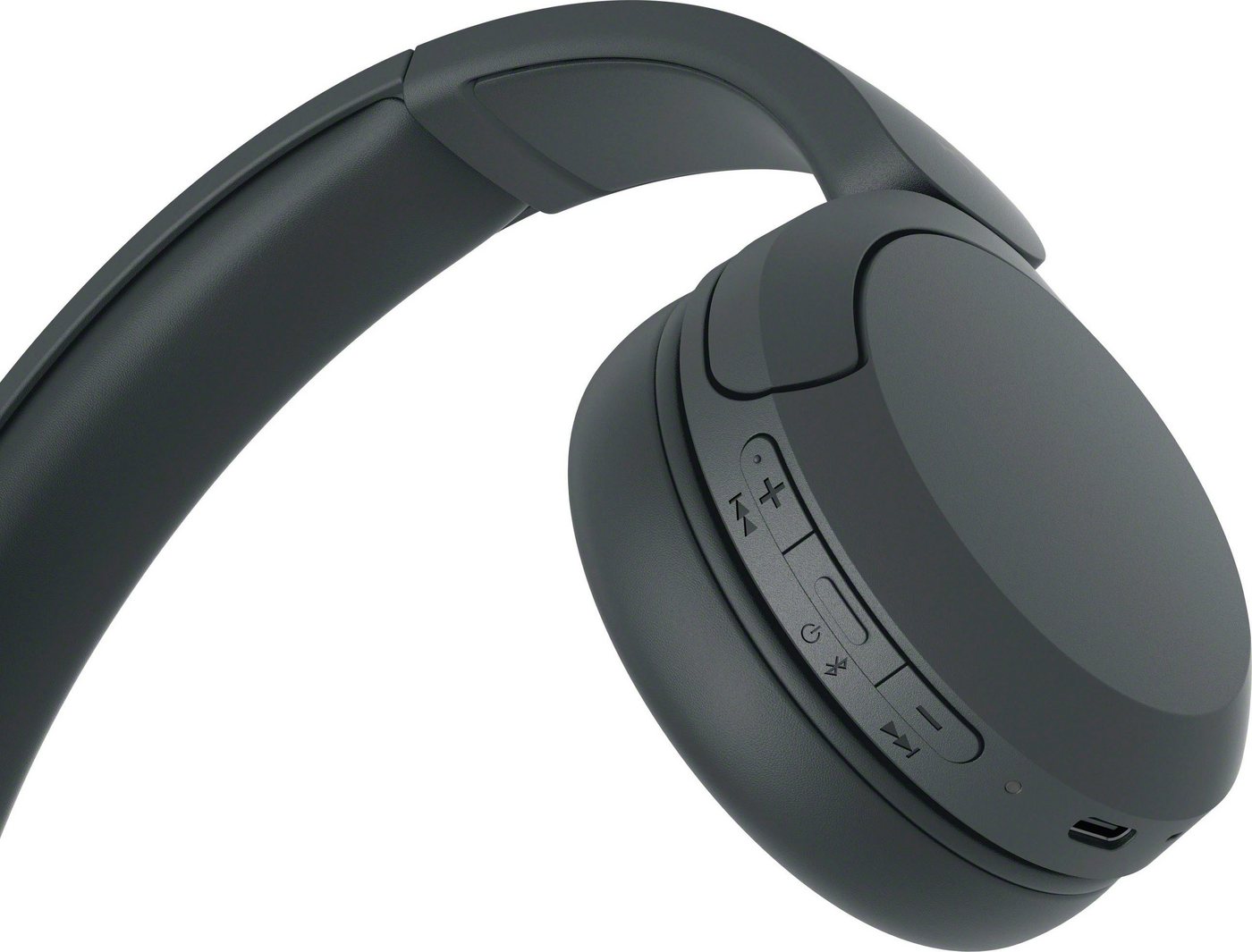 Sony WHCH520 On-Ear-Kopfhörer (Freisprechfunktion, Rauschunterdrückung, Sprachsteuerung, kompatibel mit Siri, Google Assistant, Siri, Bluetooth, 200 Std. Max. A – Bild 5 von 5