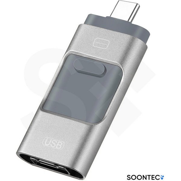 SOONTEC SOONTEC 3.0 USB-Stick 3 in 1 MICRO USB / USB / Lightning für iPhone USB-Stick (Lesegeschwindigkeit 80,00 MB/s)