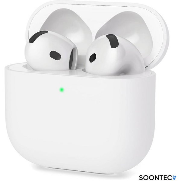SOONTEC Kopfhörer-Schutzhülle AirPods 4 Case, Silikon