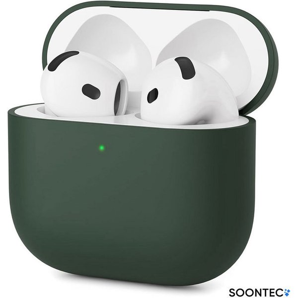 SOONTEC Kopfhörer-Schutzhülle AirPods 4 Case, Silikon