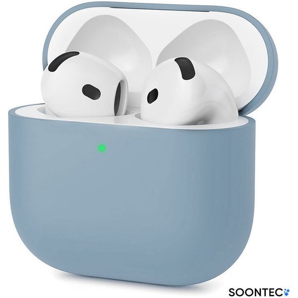 SOONTEC Kopfhörer-Schutzhülle AirPods 4 Case, Silikon