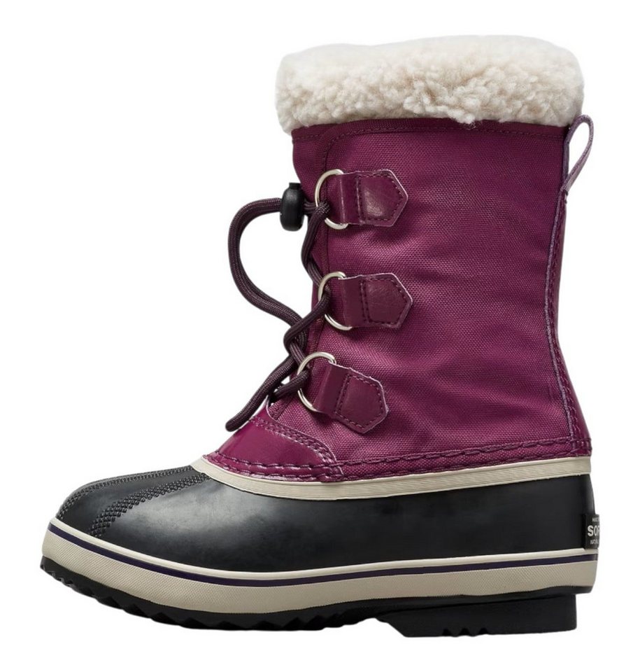 Sorel Yoot Pac Nylon WP (waterproof, wasserdicht) violett Kinder/Jugendliche Winterstiefel – Bild 3 von 5