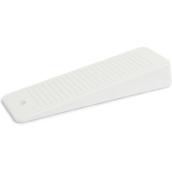 sossai® Bodentürstopper Hartgummi Türkeil 5er oder 10er Set in Weiß (5 St)