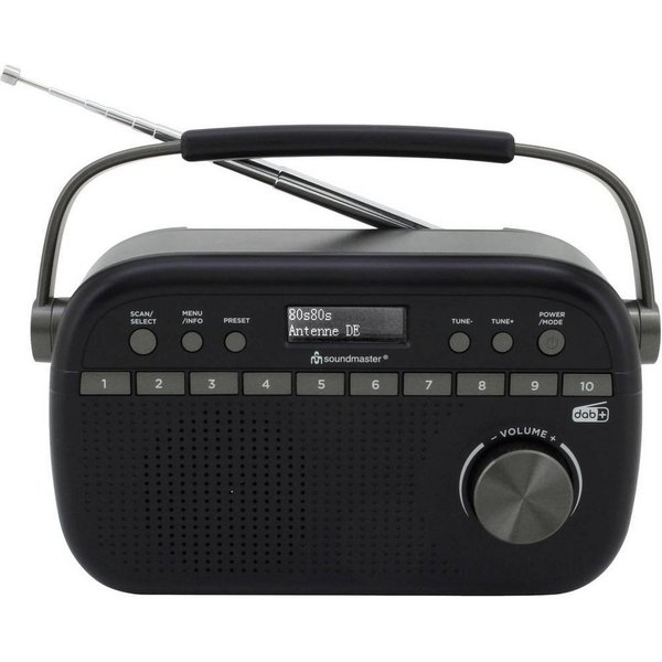 Soundmaster DAB+/UKW-RDS Digitalradio DAB280SW Radio