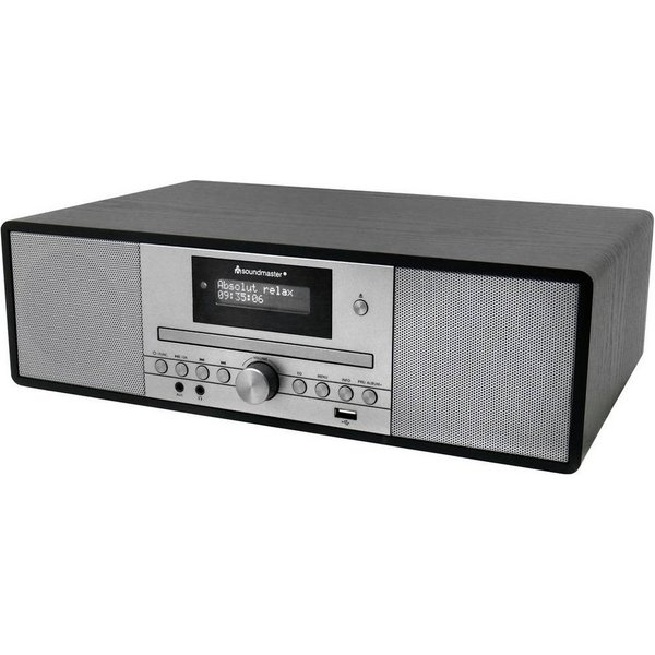 Soundmaster Tischradio DAB+, FM, UKW CD, USB, UKW, MP3, DAB+, AUX Inkl. Radio (Inkl. Fernbedienung, Weckfunktion)