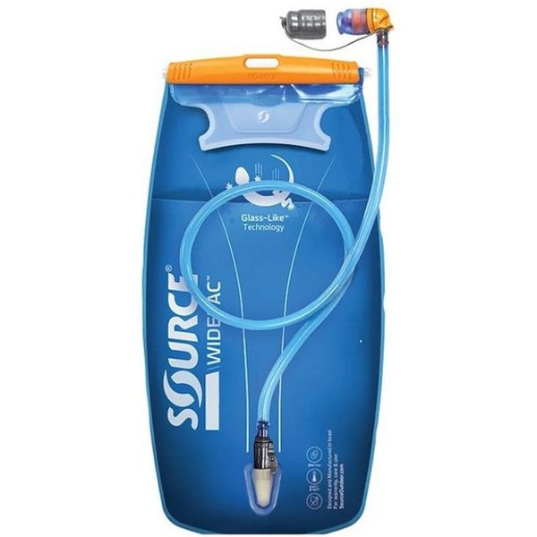 Source Trinkblase Widepac alpine blue Trinksystem für Rucksäcke