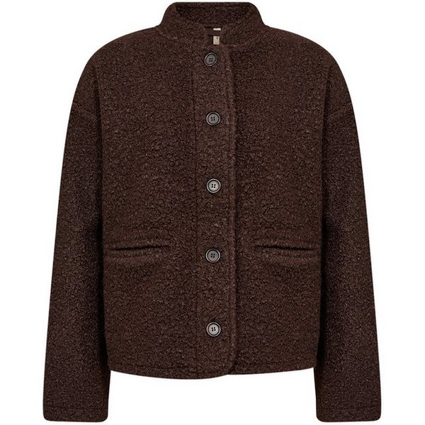 soyaconcept Outdoorjacke SC-SHAIMA 1 - Teddyjacke mit Stehkragen - Damen Jacke