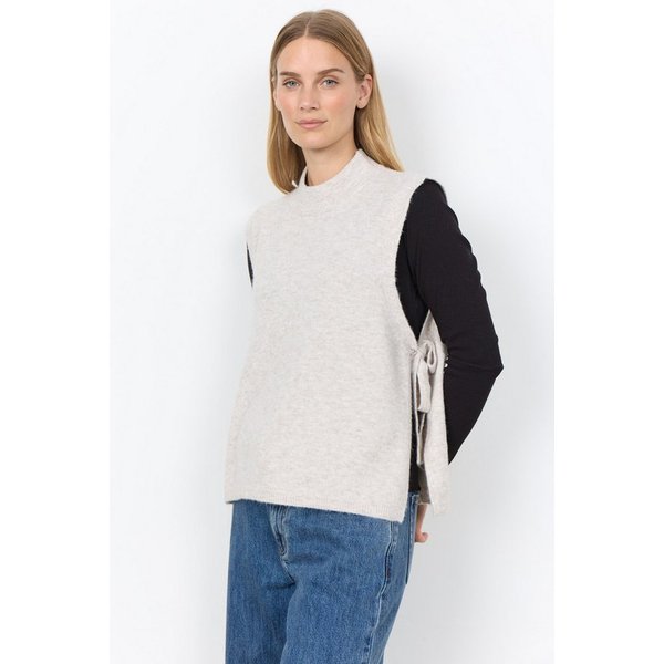 soyaconcept Pullunder SC-ORLEAN 16 Materialmix, seitlich zum Binden
