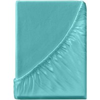 Spannbettlaken "Eco-Jersey-Interlock" aus Bio-Baumwolle 90-100 x 200 cm, bergsee
