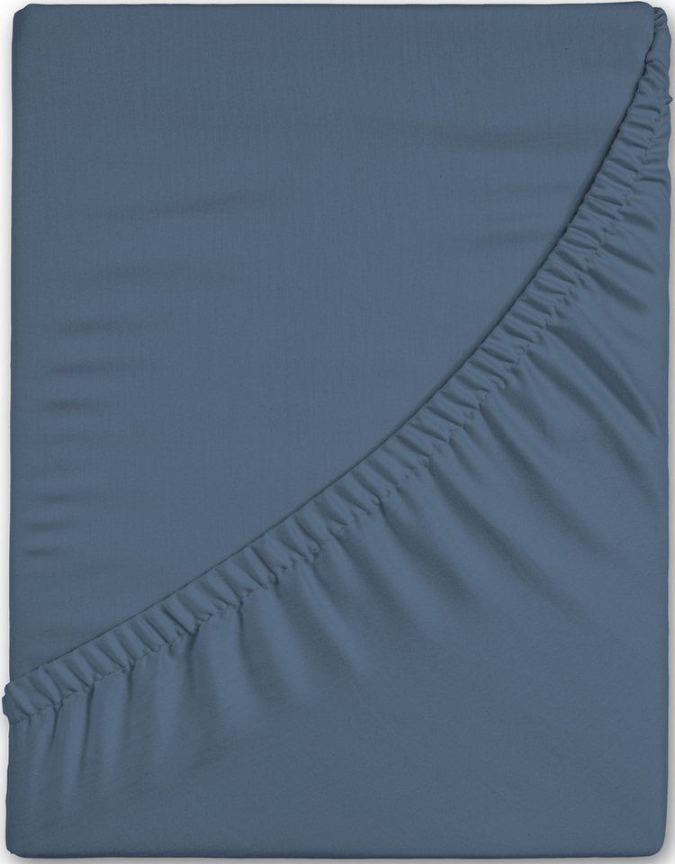 hip Spannbettlaken Hip in Gr. 90x200, 140x200 oder 180x200 cm, Satin, Gummizug: rundum, (1 Stück), 100% Baumwolle, Mako-Satin, Rundumgummi, bis 25 cm Höhe – Bild 2 von 5