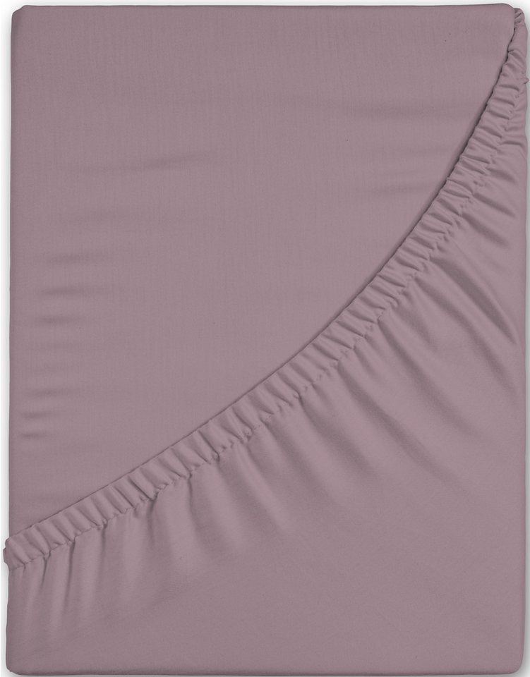 good morning Spannbettlaken Renforcé Good Morning, Renforcé, Gummizug: rundum, (1 Stück), 100% Baumwolle, Renforcé, Rundumgummi, bis 25 cm höhe, 80x200, Weiß – Bild 2 von 5