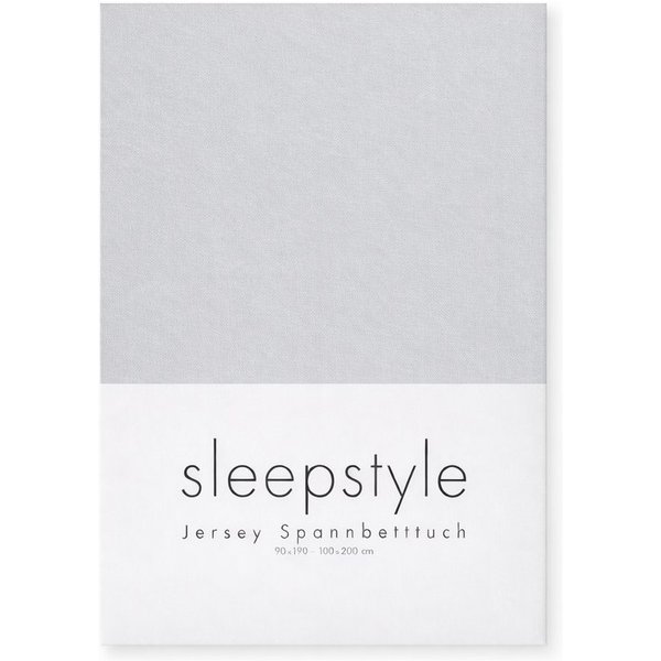 Sleepstyle Spannbettlaken SleepStyle, Jersey, Gummizug: rundum, (1 Stück), 100% Baumwolle